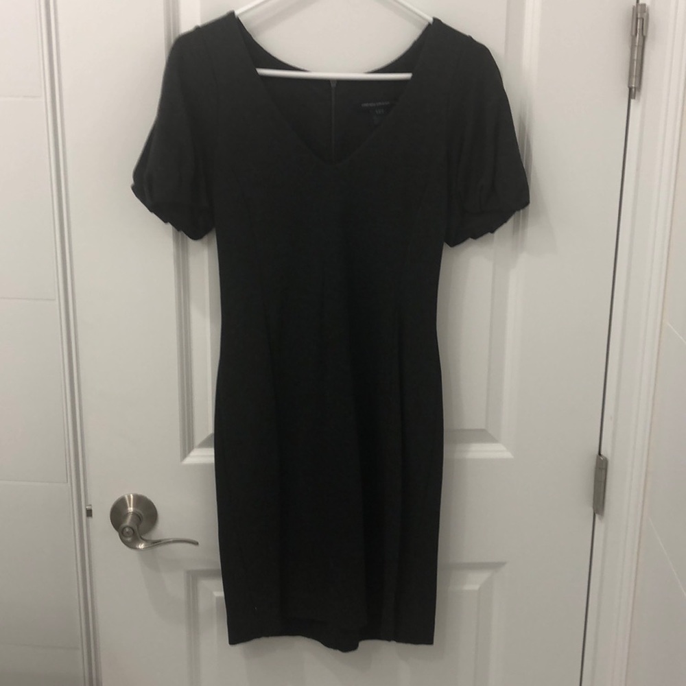 French Connection dark grey dress